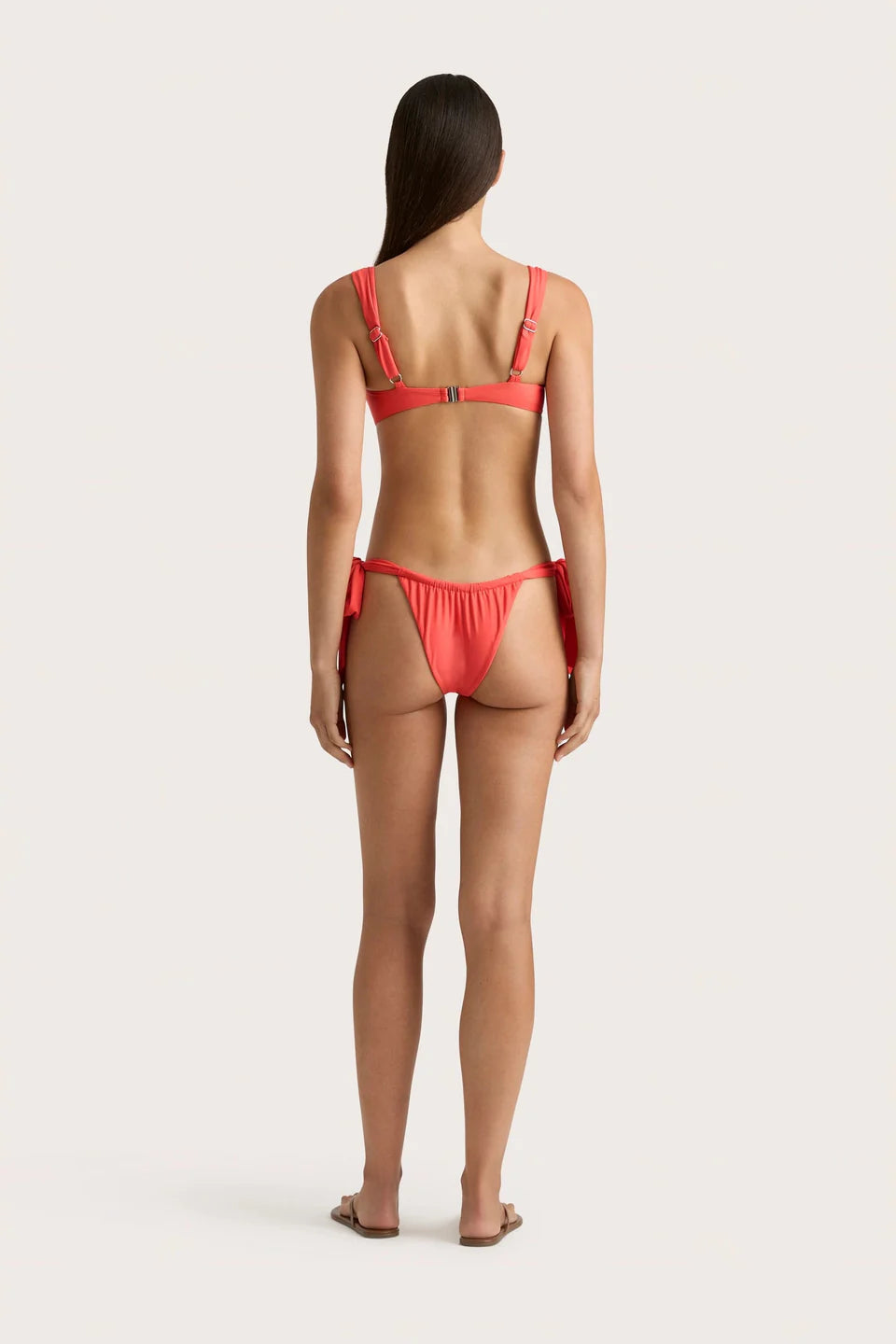Sol Bikini Top - Vermillion