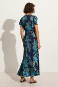 Reis Midi Dress - Escala Floral/Navy