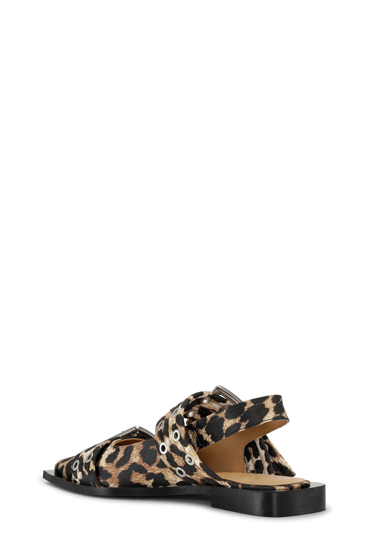 Feminine Buckle Ballerina Print - Leopard