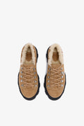 Cleated Derbies Suede - Cognac
