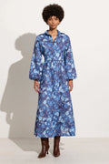 Los Cinco Maxiklänning - La Mira Floral Blue