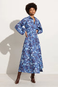 Los Cinco Maxiklänning - La Mira Floral Blue