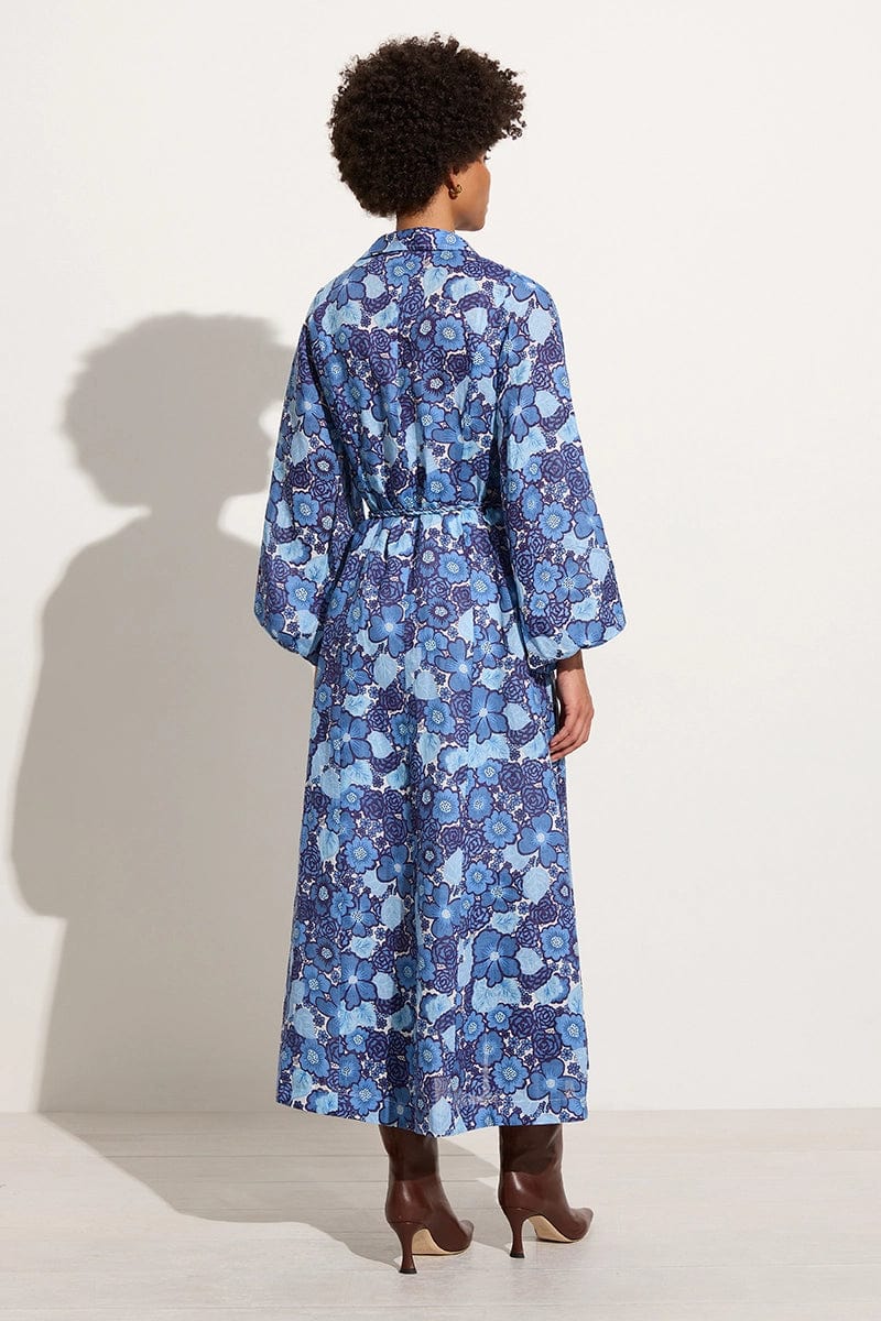 Los Cinco Maxiklänning - La Mira Floral Blue