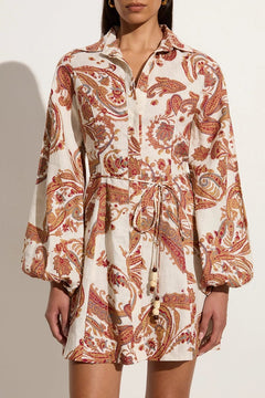 Rae Mini Dress - Alessia Paisley