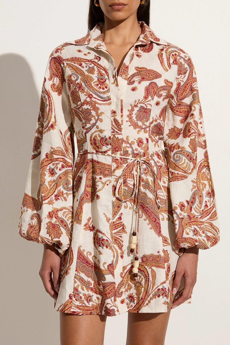 Rae Mini Dress - Alessia Paisley