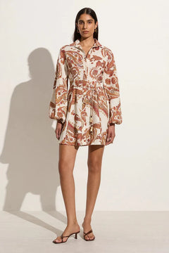 Rae Mini Dress - Alessia Paisley