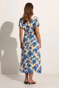 Bellavista Midi Dress - Isadora Floral Navy