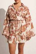 Rae Mini Dress - Alessia Paisley