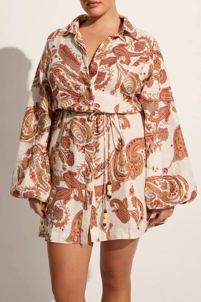 Rae Mini Dress - Alessia Paisley