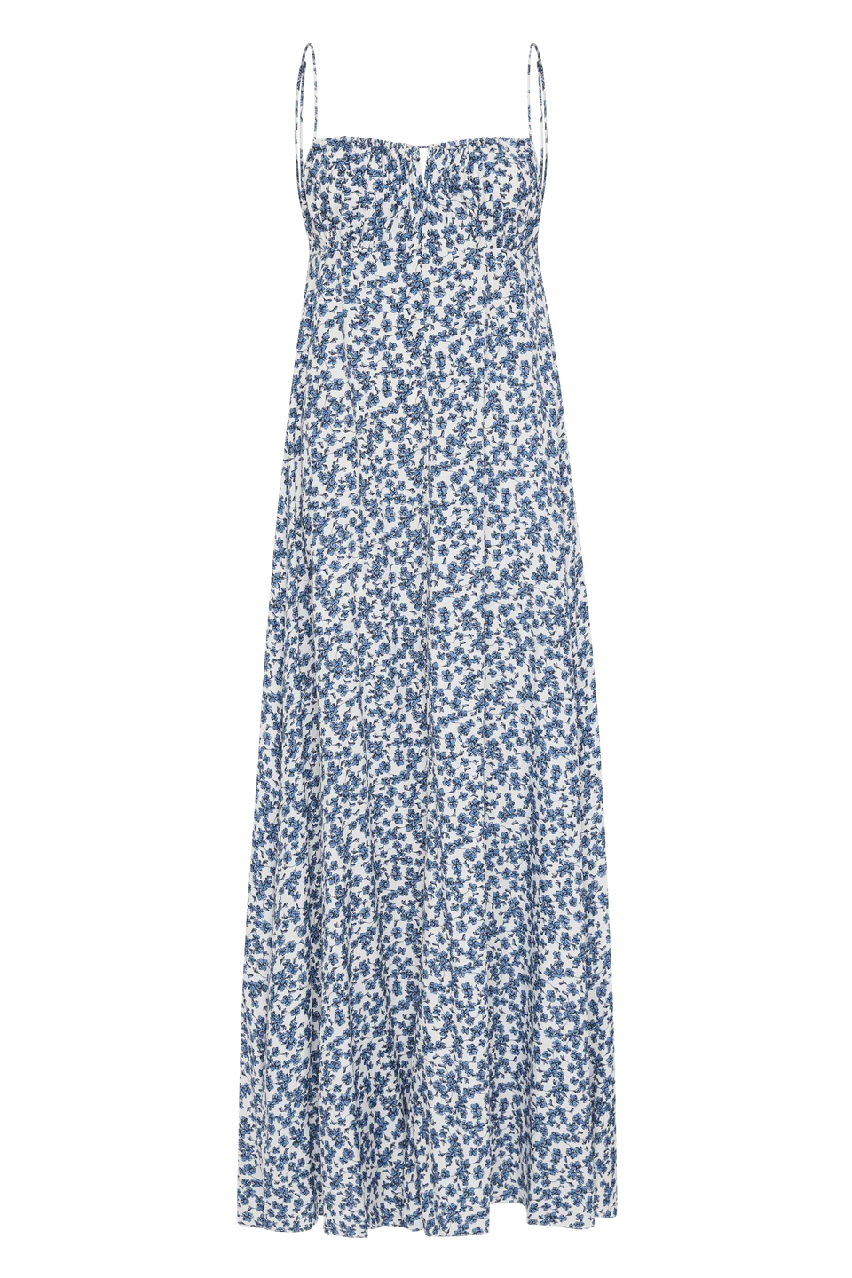 Anessa Maxiklänning - Leilani Print/Mid Blue