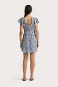 Valras Miniklänning - Leilani Print/Mid Blue