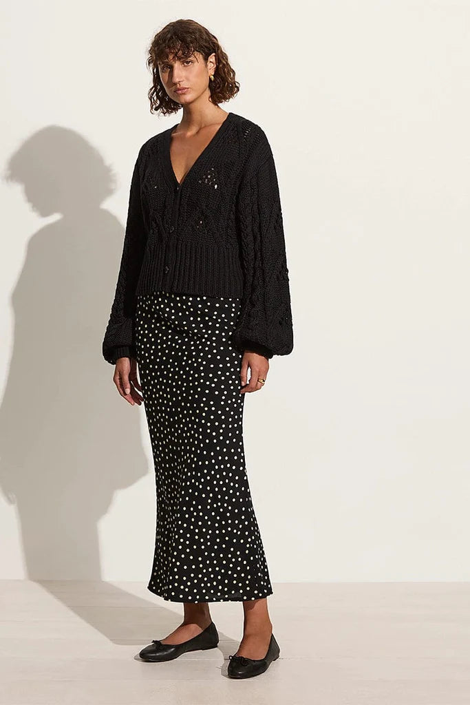 Dayana Cardigan - Black