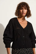 Dayana Cardigan - Black