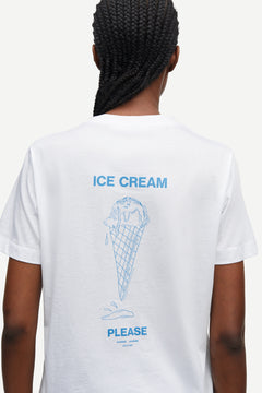 Sacamino Ss T-Shirt - Ice Blue Jasper