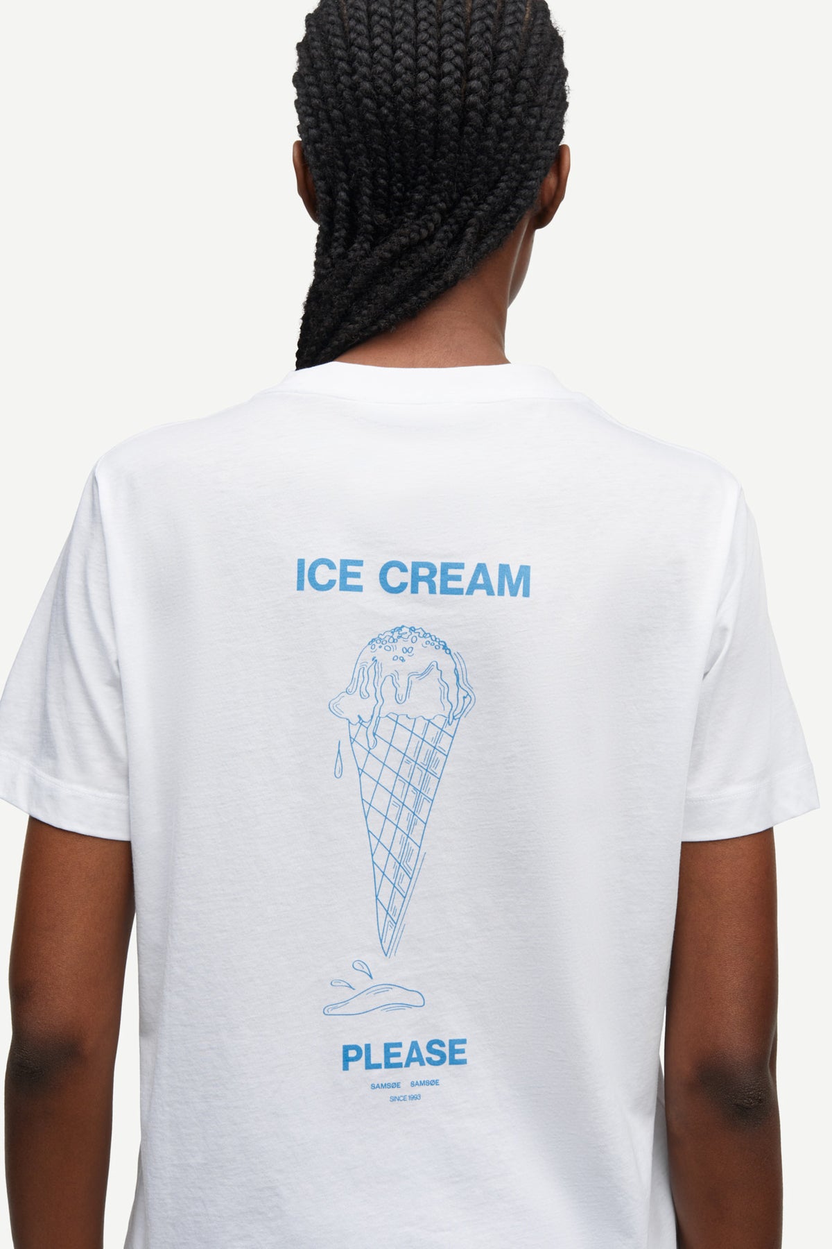 Sacamino Ss T-Shirt - Ice Blue Jasper