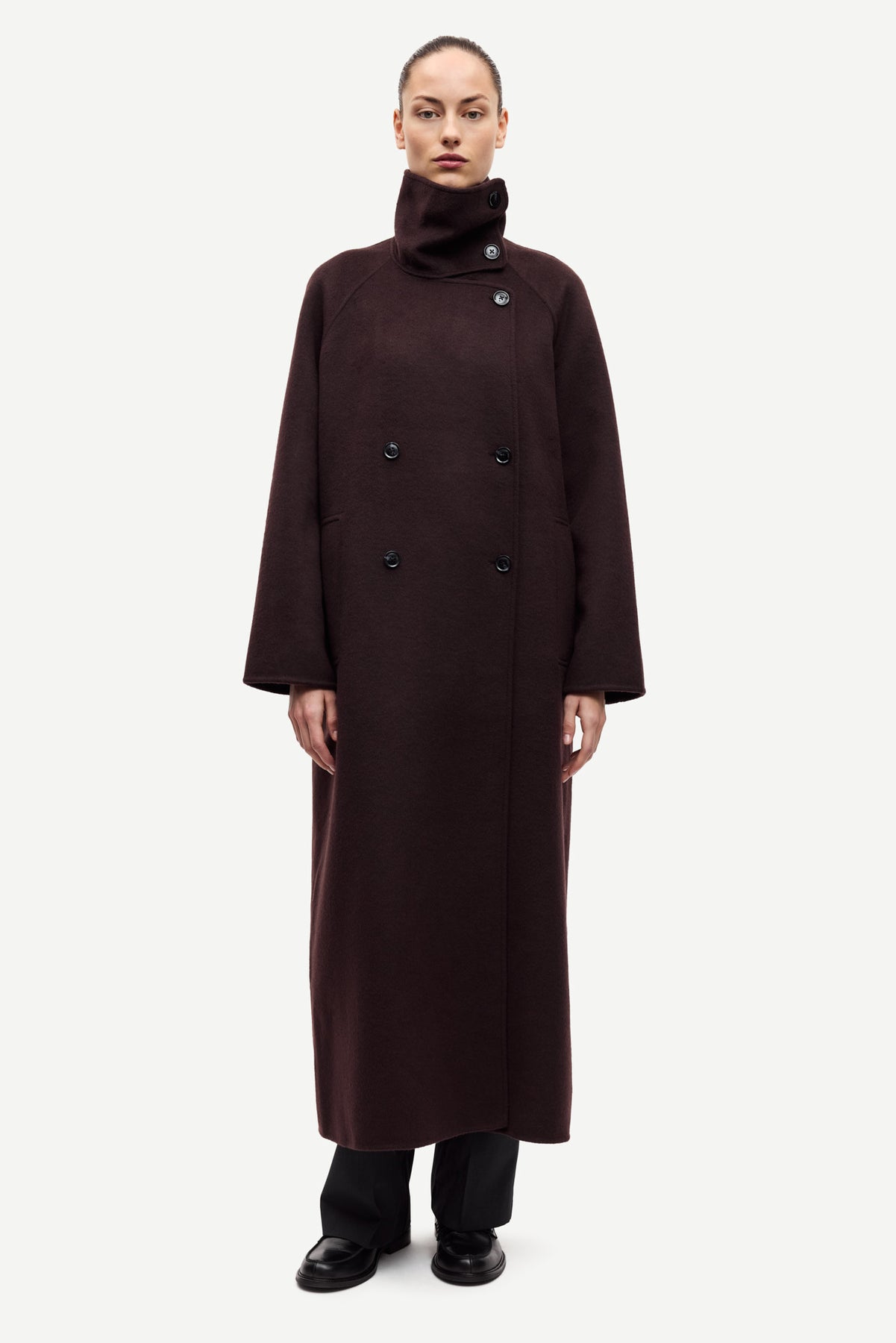 Sahanne Coat - Black Coffee