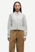 Sajeanne Cardigan - Light Grey Mel.