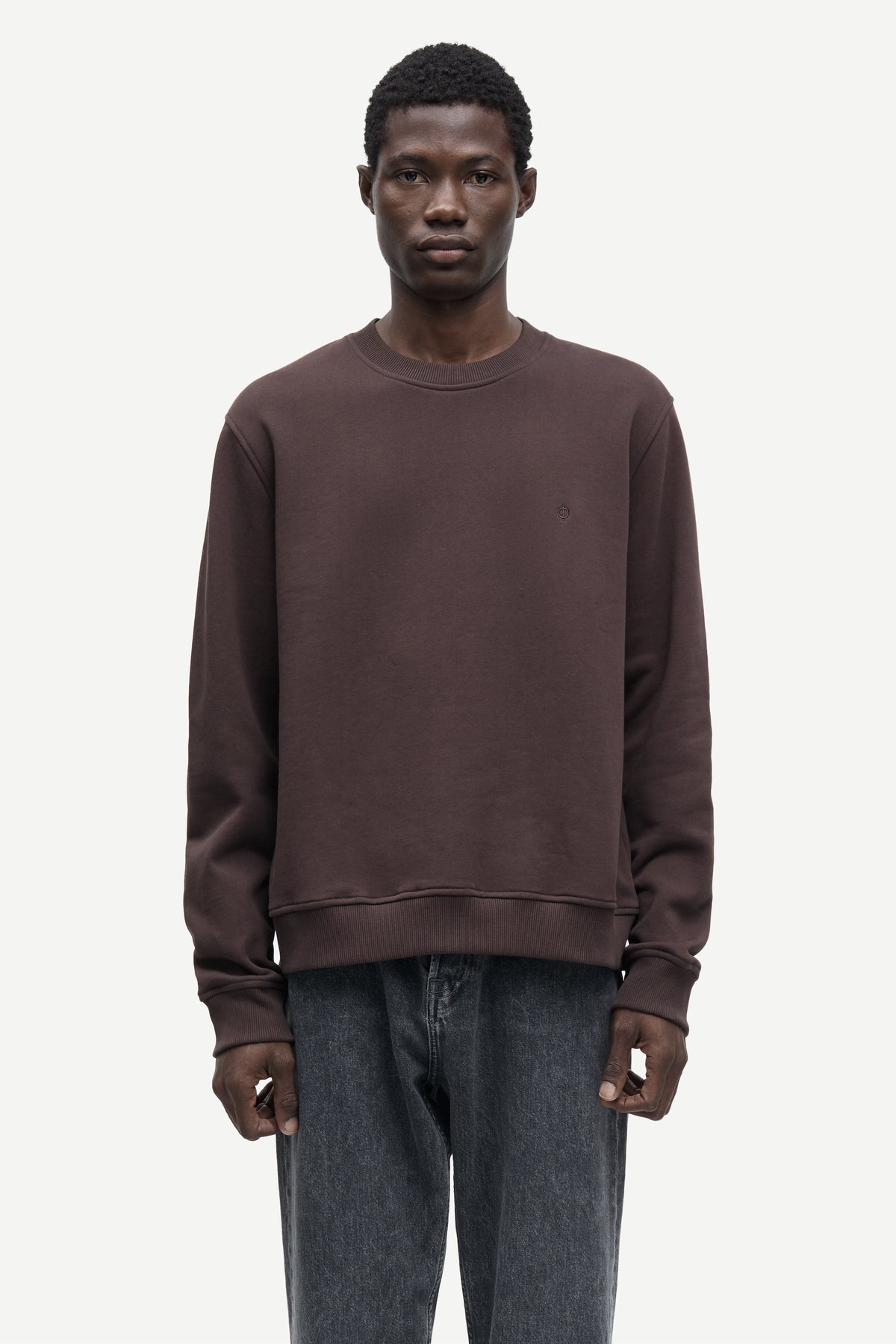 Saotto Sweatshirt 11414 - Black Coffee
