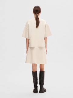 Liva Hw Knit Skirt - Birch
