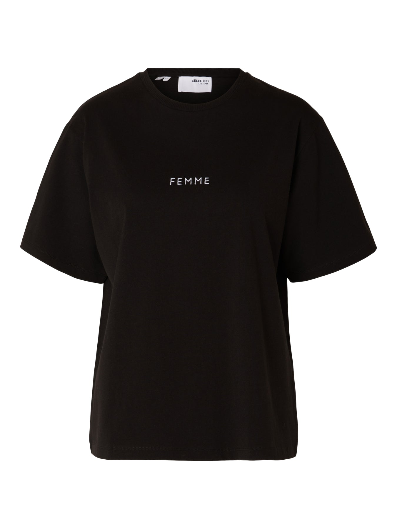 Lisa Hankie Ss O-Neck Tee - Svart