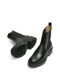 Vilma Leather Chelsea Boot - Black