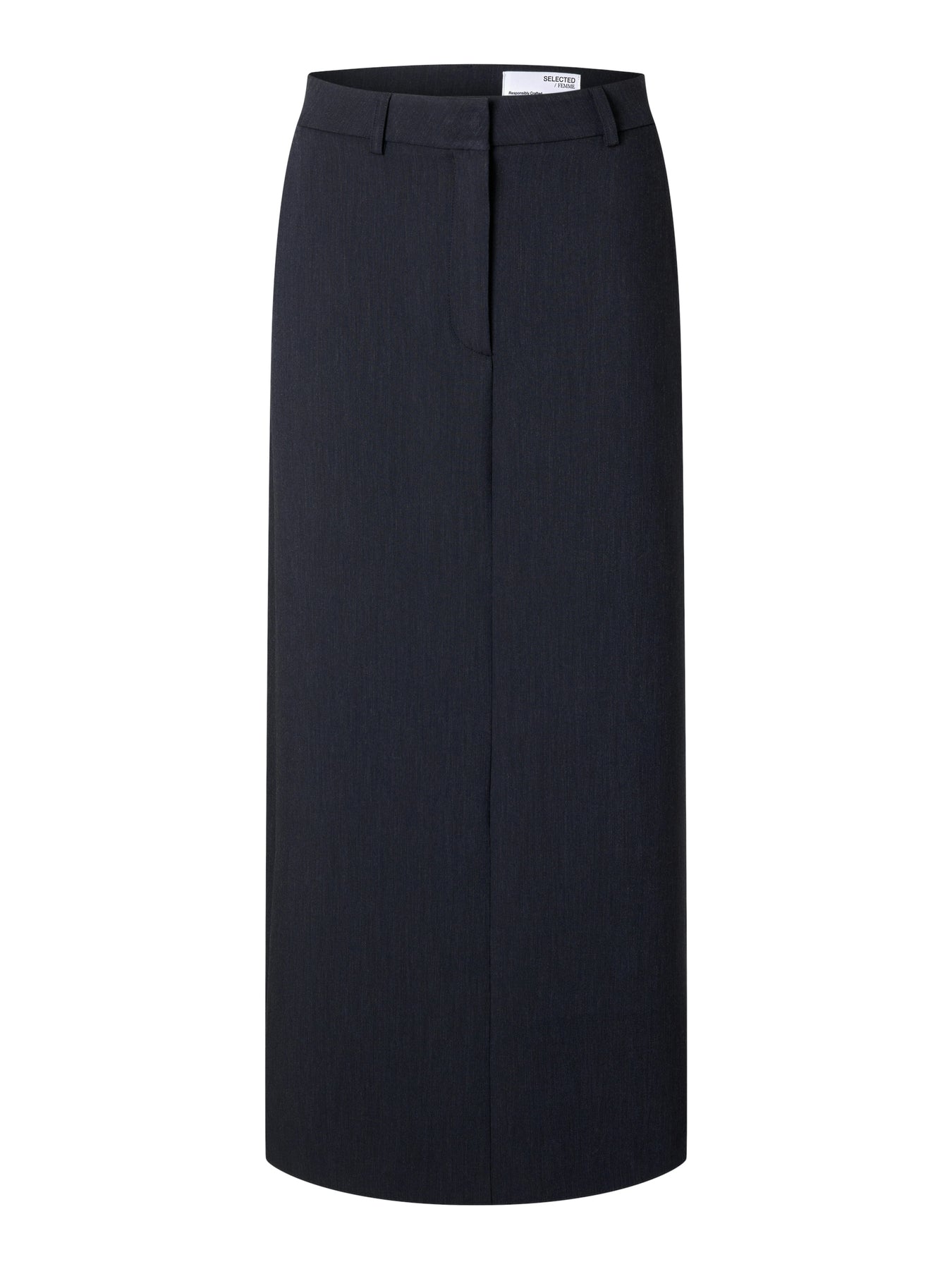 Rita Hw Long Skirt - Dark Sapphire Melange