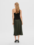 Lura Lurex One Shoulder Knit Top - Black Lurex