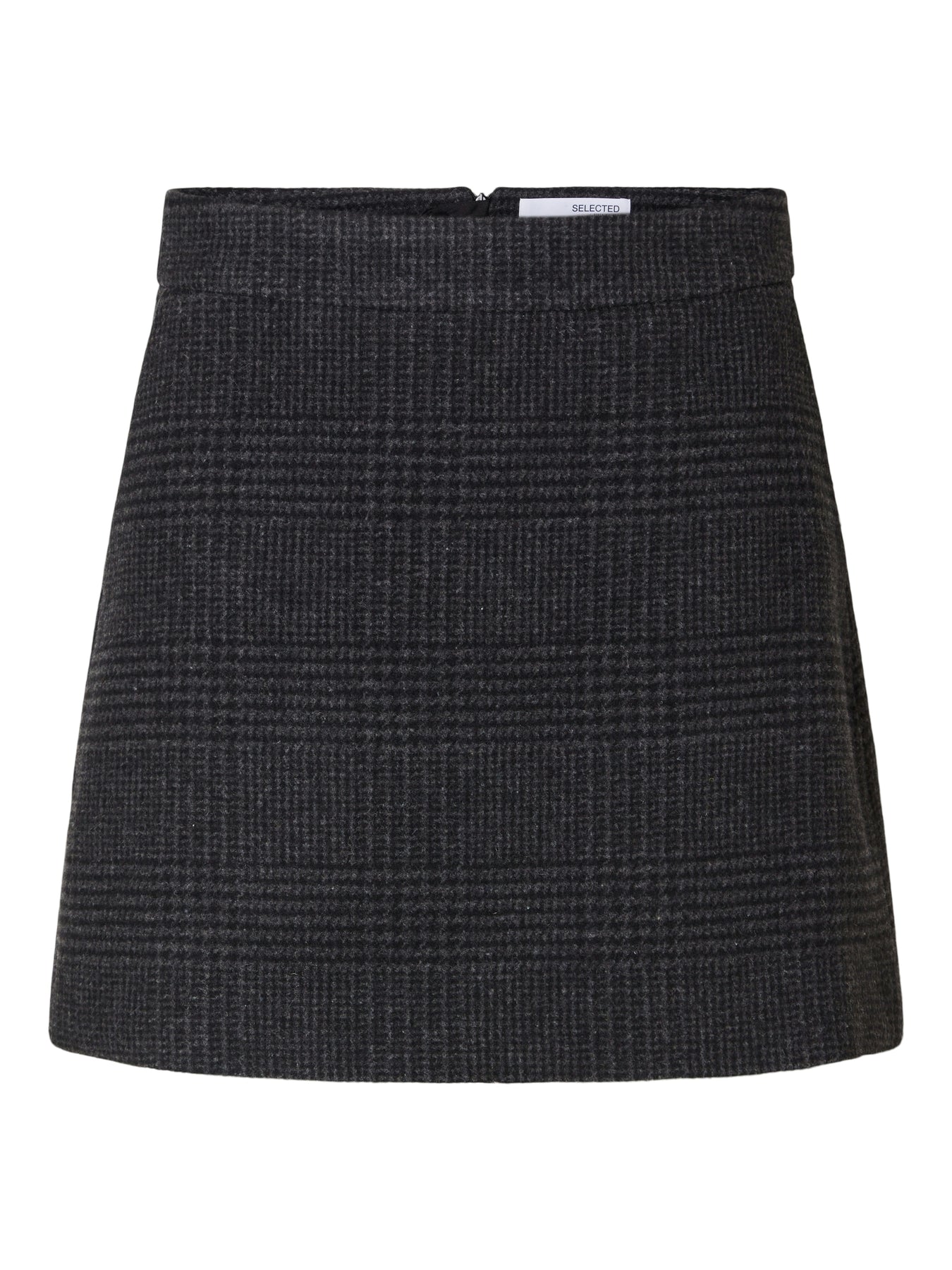 Bex Hw Mini Skirt - Dark Grey Check