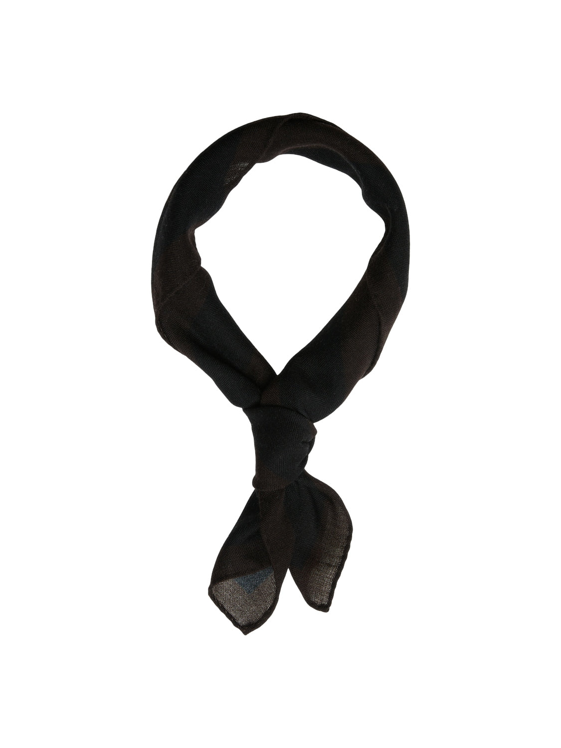 Abbi Wool Bandana - Coffee Bean