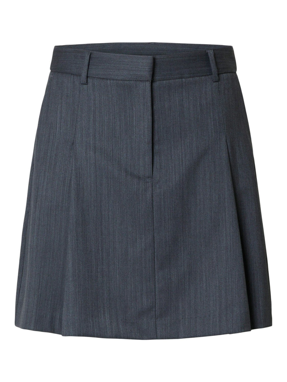 Fenia Hw Mini Skirt - Steel Gray