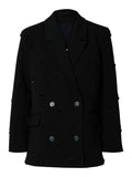 Aje Ls Relaxed Blazer - Svart