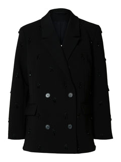Aje Ls Relaxed Blazer - Black