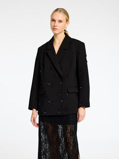 Aje Ls Relaxed Blazer - Black