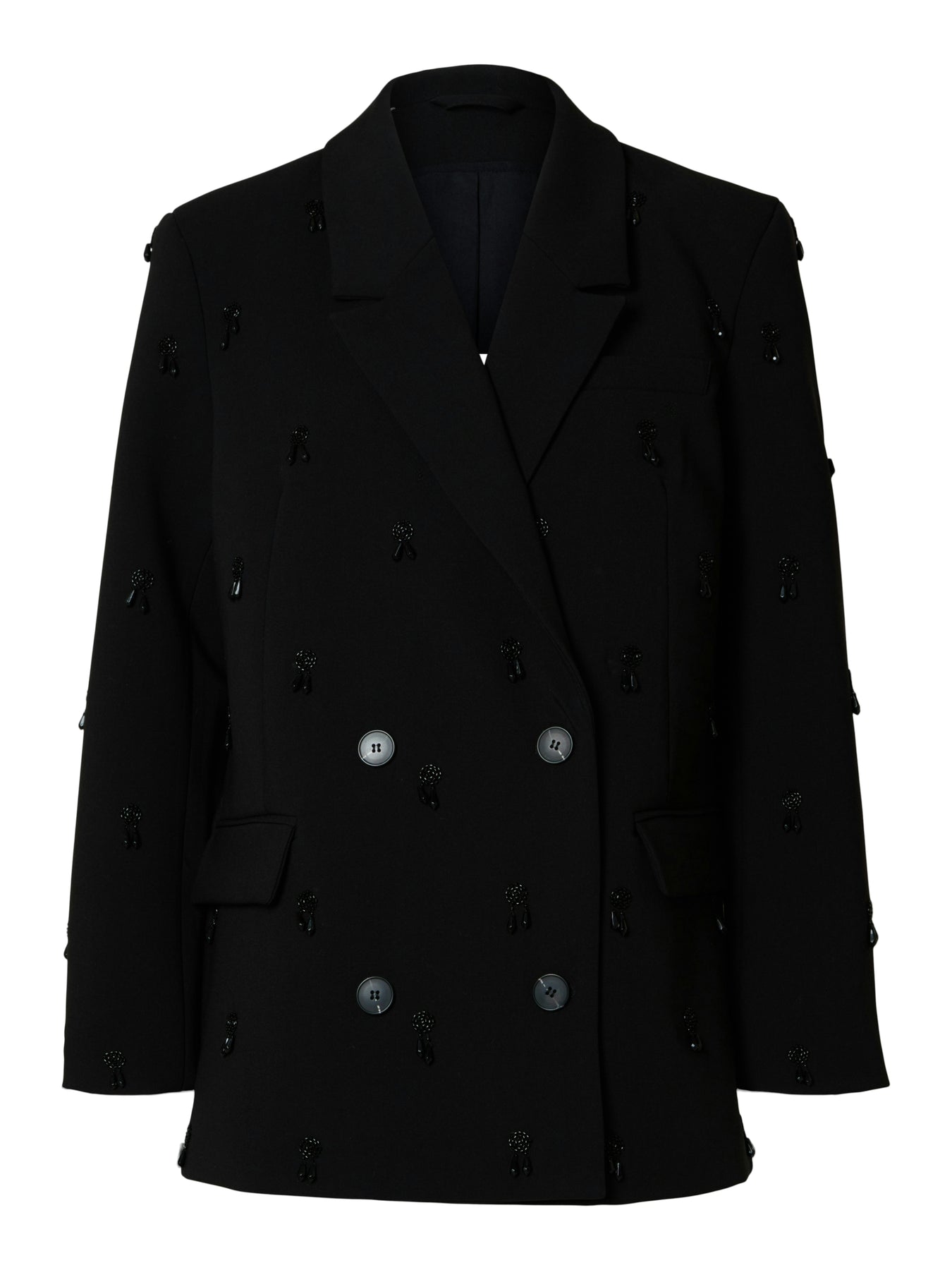 Aje Ls Relaxed Blazer - Svart