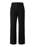 Eli-Rita Mw Wide Pant - Black Silver Stripes