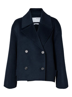 Meghan Handmade Jacket - Dark Sapphire