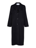 New Tama Handmade Wool Coat - Black