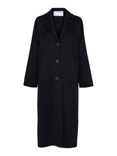 New Tama Handmade Wool Coat - Black