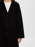 New Tama Handmade Wool Coat - Black
