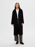 New Tama Handmade Wool Coat - Black