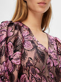Paula LS Short Dress - Pink Lavender
