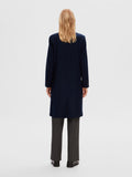 Alma Wool Coat - Dark Sapphire