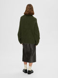 Gabella LS Knit High-Neck W - Duffel Bag Melange