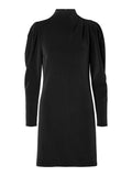 Fenja Ls Short Dress - Black