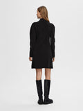 Fenja Ls Short Dress - Black