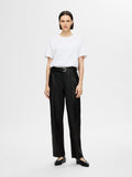Annemai Mw Leather Pant - Black