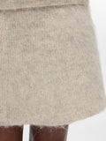 Emili Hw Knit Skirt - Dove Birch