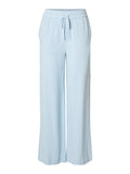 Viva-Gulia Hw Long Linen Pant - Cashmere Blue