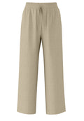 Viva-Gulia Hw Long Linen Pant - Greige