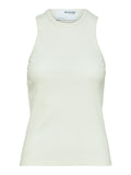 Anna O-Neck Tank Top - Snow White